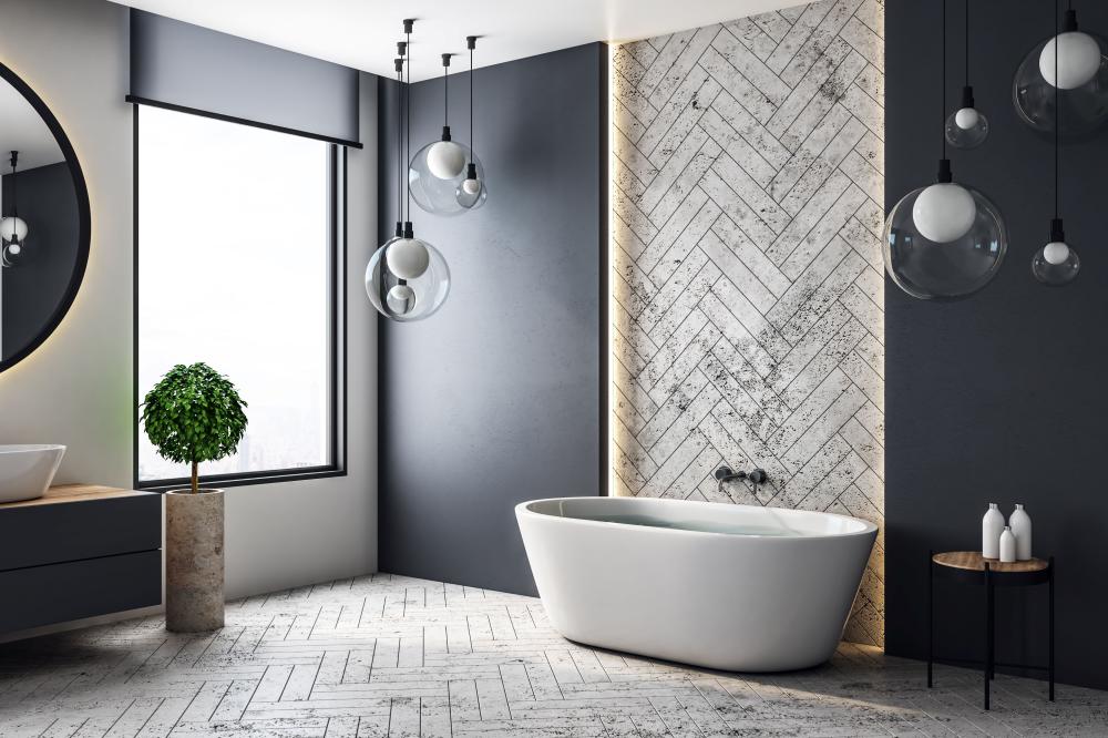 Salle de bain contemporaine